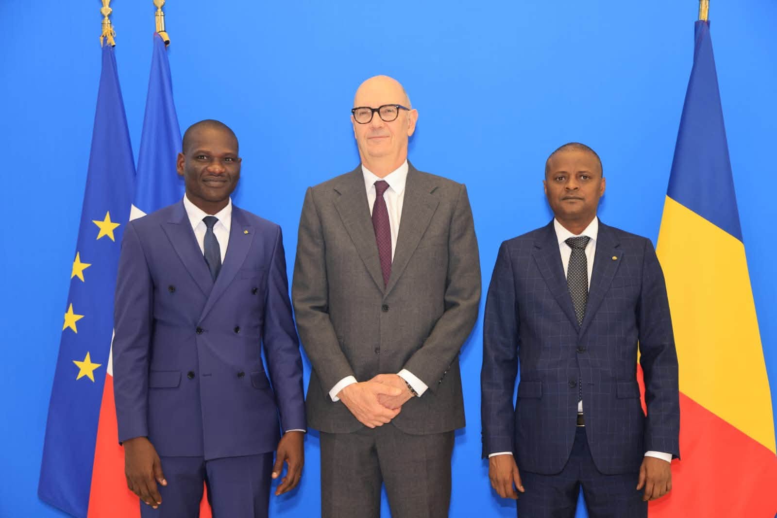 France–Tchad : séance de travail entre Tahir Hamid Nguilin et Roland Lescure
